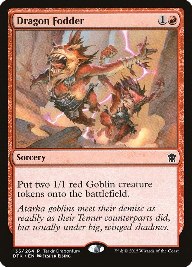 Image for Dragon Fodder (135) [Tarkir Dragonfury Promos]