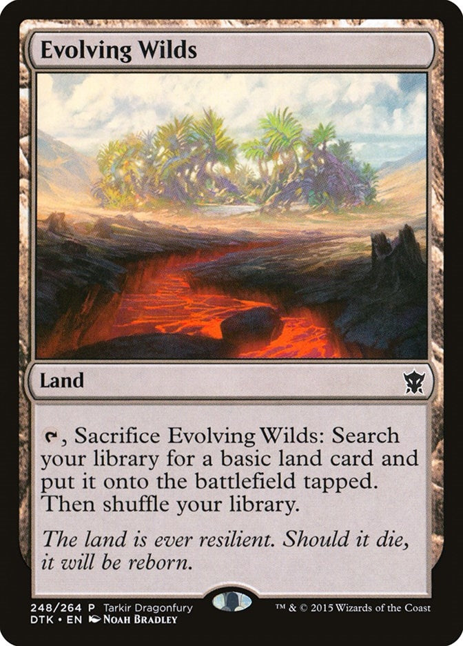 Image for Evolving Wilds (248) [Tarkir Dragonfury Promos]