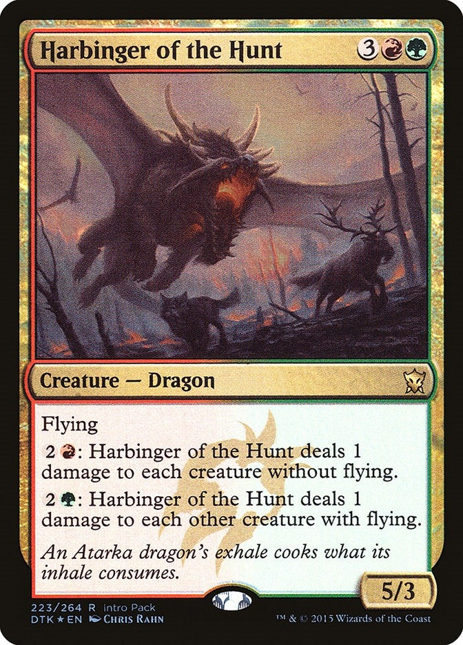 Image for Harbinger of the Hunt (223) [Unique and Miscellaneous Promos]