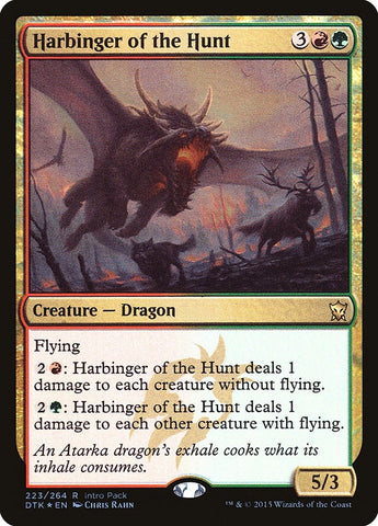 Image for Harbinger of the Hunt (223) [Unique and Miscellaneous Promos]