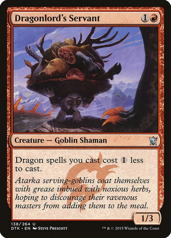Image for Dragonlord's Servant (138) [Dragons of Tarkir]