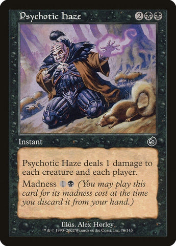 Image for Psychotic Haze (76) - Magic: The Gathering
