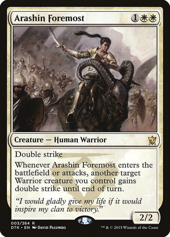Image for Arashin Foremost (3) [Dragons of Tarkir]