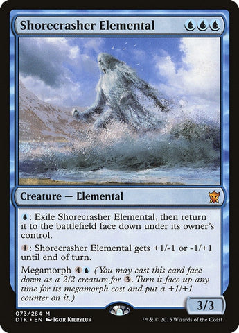 Image for Shorecrasher Elemental (73) [Dragons of Tarkir]