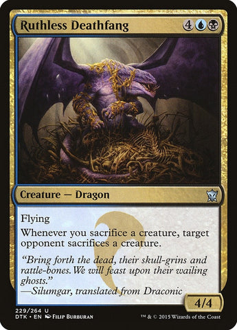 Image for Ruthless Deathfang (229) [Dragons of Tarkir]