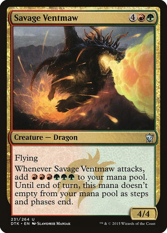 Image for Savage Ventmaw (231) [Dragons of Tarkir]