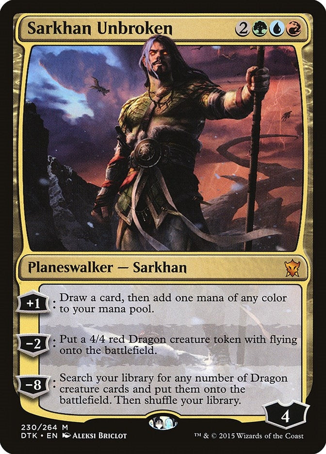 Image for Sarkhan Unbroken (230) [Dragons of Tarkir]