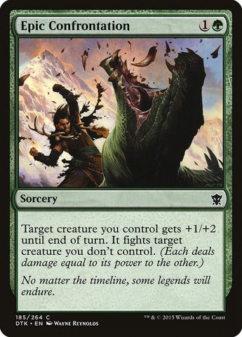 Image for Epic Confrontation (185) [Dragons of Tarkir]