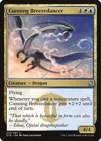 Image for Cunning Breezedancer (215) [Dragons of Tarkir]