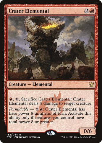 Image for Crater Elemental (132) [Dragons of Tarkir]