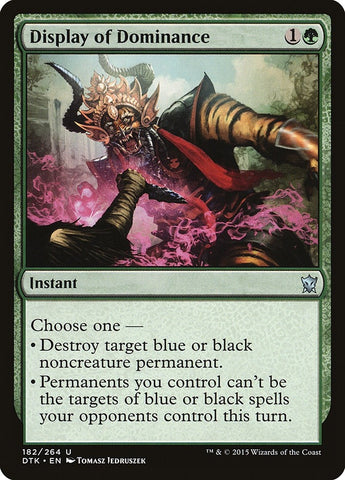 Image for Display of Dominance (182) [Dragons of Tarkir]
