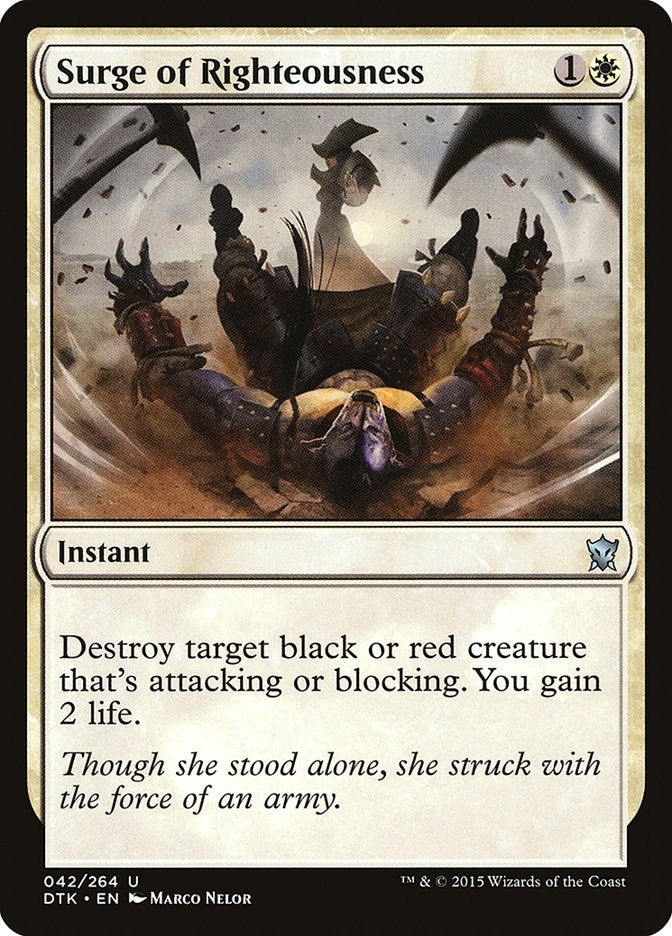 Image for Surge of Righteousness (42) [Dragons of Tarkir]
