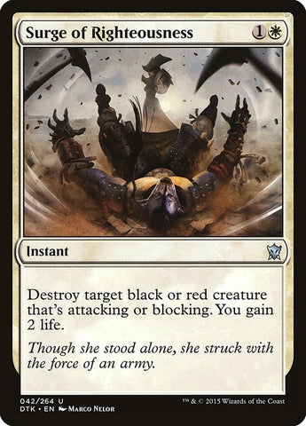 Image for Surge of Righteousness (42) [Dragons of Tarkir]