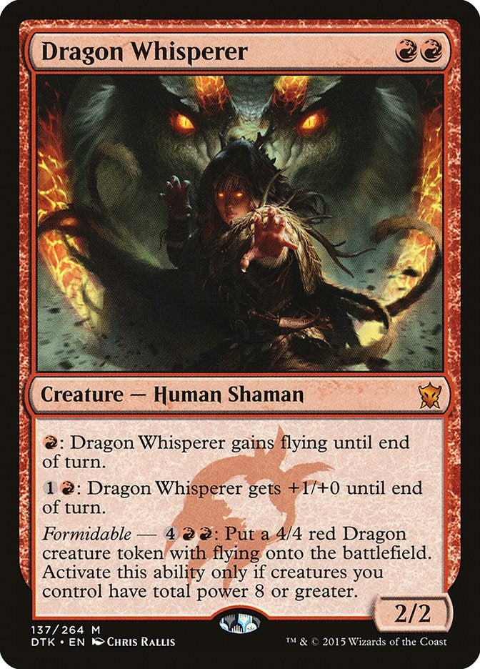 Image for Dragon Whisperer (137) [Dragons of Tarkir]