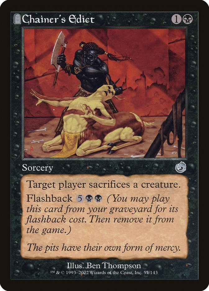 Image for Chainer's Edict (57) [Torment]