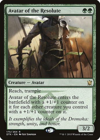 Image for Avatar of the Resolute (175) [Dragons of Tarkir]