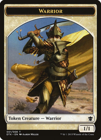 Image for Warrior Token (1) [Dragons of Tarkir]