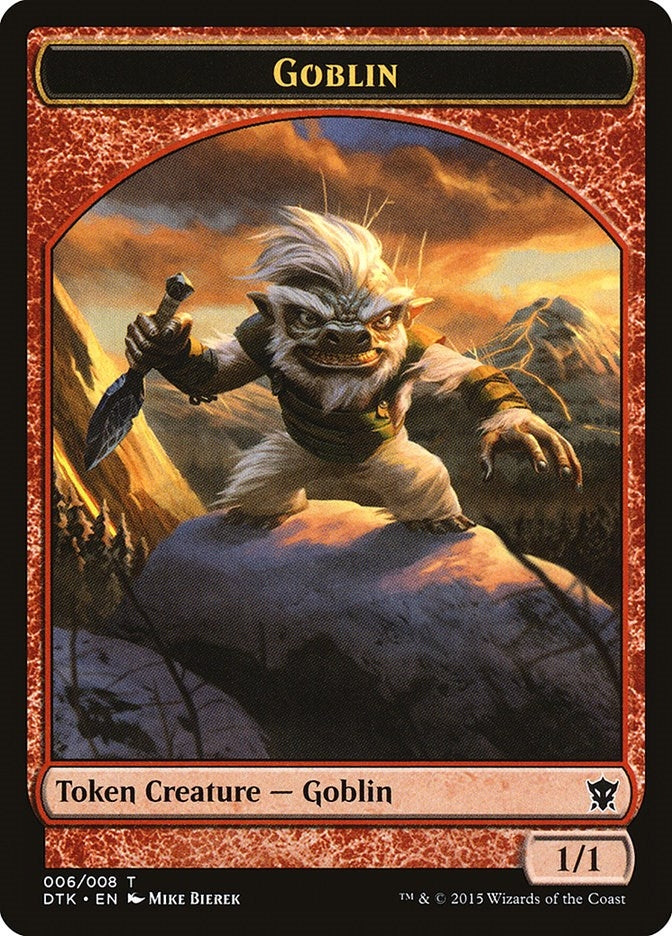 Image for Goblin Token (6) [Dragons of Tarkir]