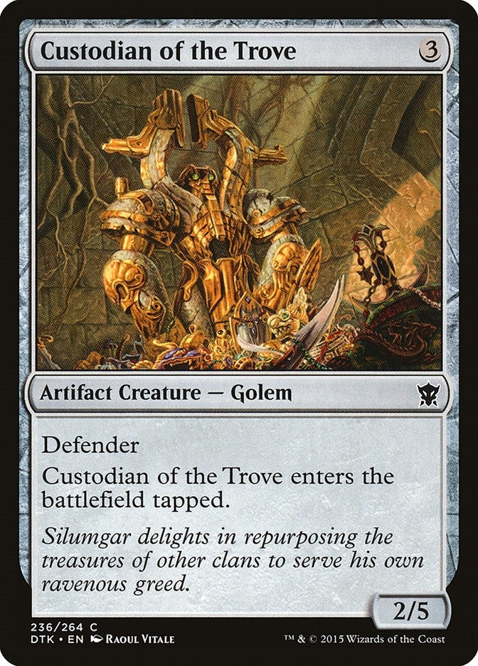 Image for Custodian of the Trove (236) [Dragons of Tarkir]