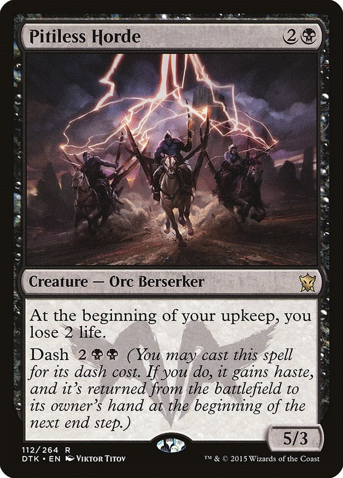Image for Pitiless Horde (112) [Dragons of Tarkir]