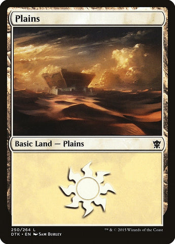 Image for Plains (250) (250) [Dragons of Tarkir]