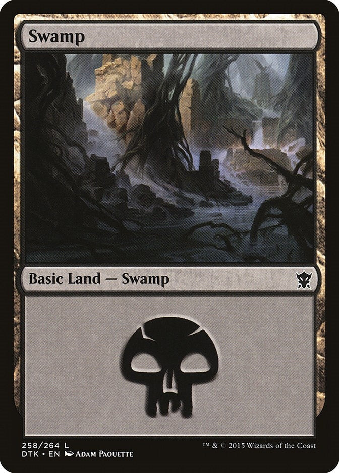 Image for Swamp (258) (258) [Dragons of Tarkir]
