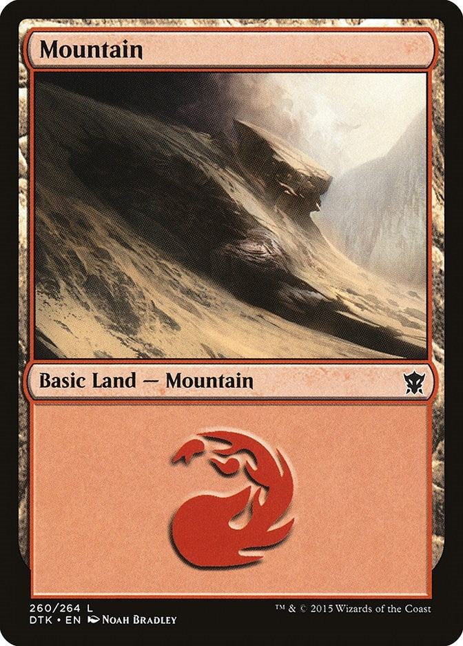 Image for Mountain (260) (260) [Dragons of Tarkir]