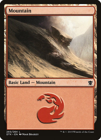 Image for Mountain (260) (260) [Dragons of Tarkir]