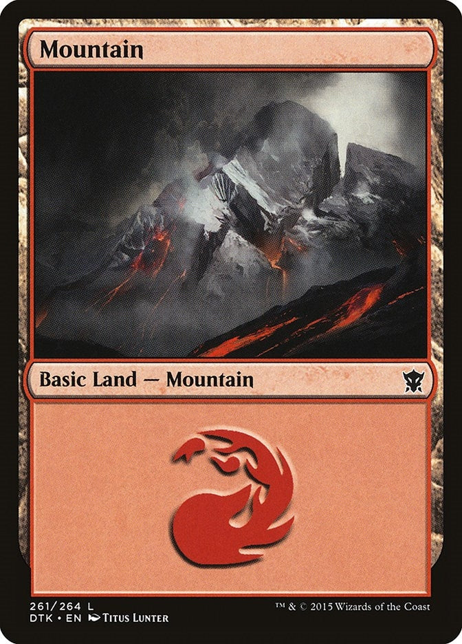 Image for Mountain (261) (261) [Dragons of Tarkir]