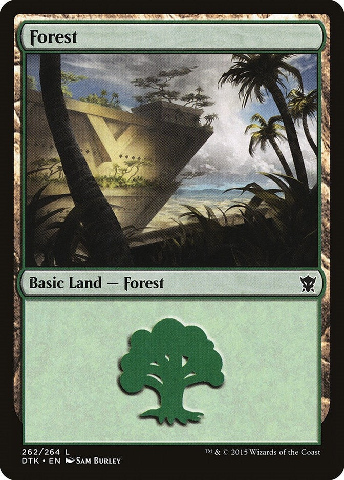 Image for Forest (262) (262) [Dragons of Tarkir]