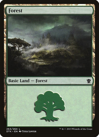 Image for Forest (263) (263) [Dragons of Tarkir]