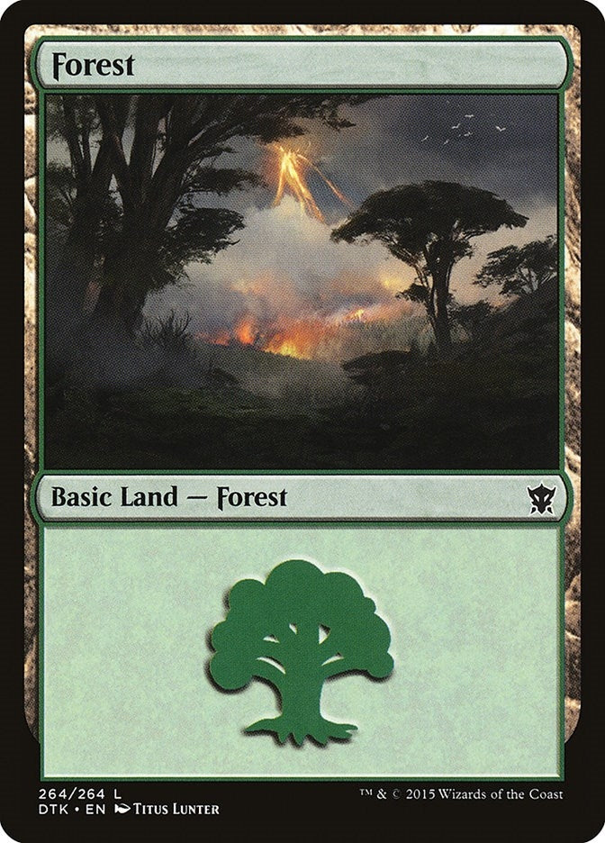 Image for Forest (264) (264) [Dragons of Tarkir]