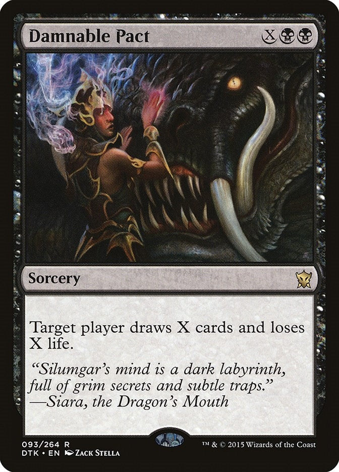 Image for Damnable Pact (93) [Dragons of Tarkir]