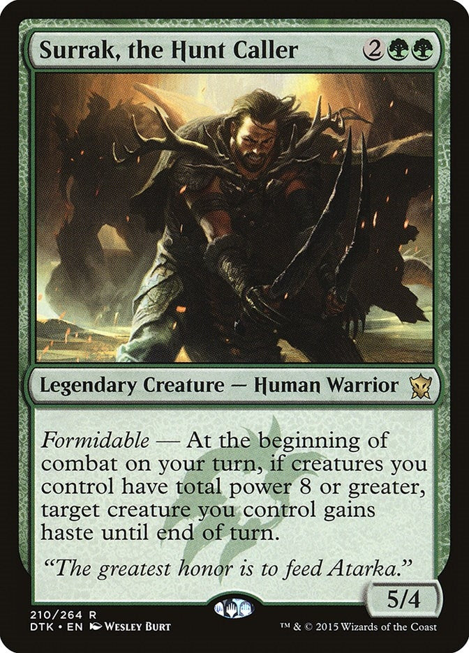 Image for Surrak, the Hunt Caller (210) [Dragons of Tarkir]