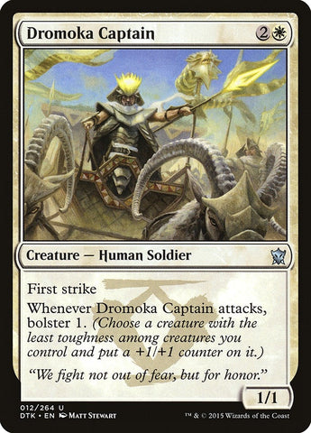 Image for Dromoka Captain (12) [Dragons of Tarkir]