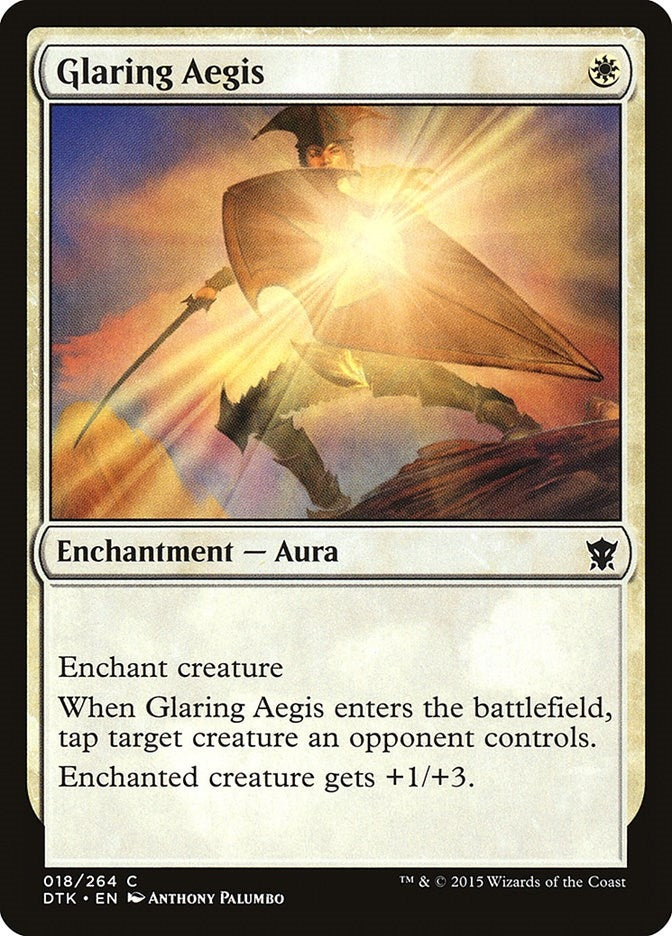 Image for Glaring Aegis (18) [Dragons of Tarkir]