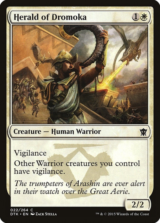 Image for Herald of Dromoka (22) [Dragons of Tarkir]