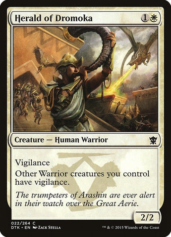 Image for Herald of Dromoka (22) [Dragons of Tarkir]