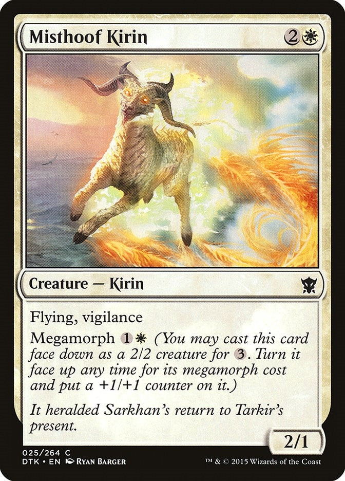 Image for Misthoof Kirin (25) [Dragons of Tarkir]
