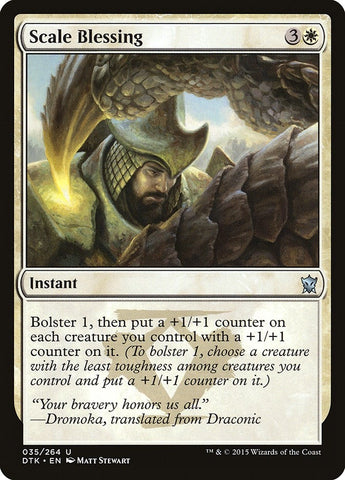 Image for Scale Blessing (35) [Dragons of Tarkir]