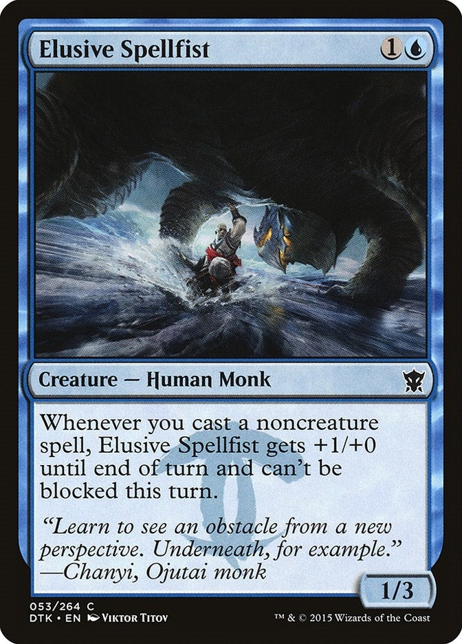 Image for Elusive Spellfist (53) [Dragons of Tarkir]
