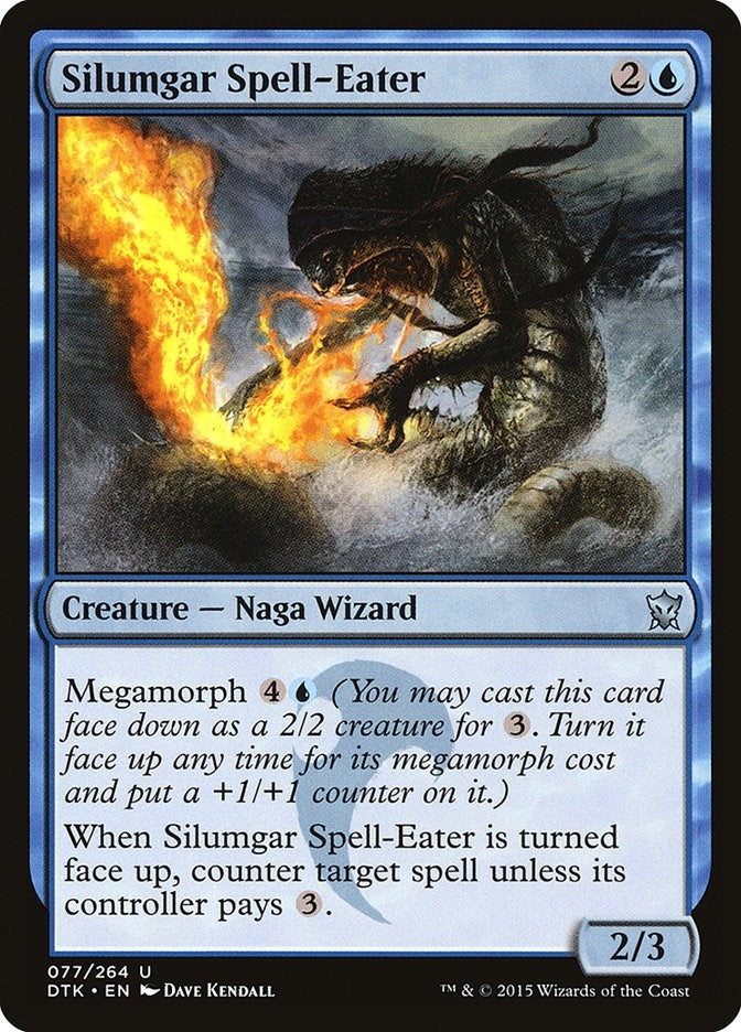 Image for Silumgar Spell-Eater (77) [Dragons of Tarkir]