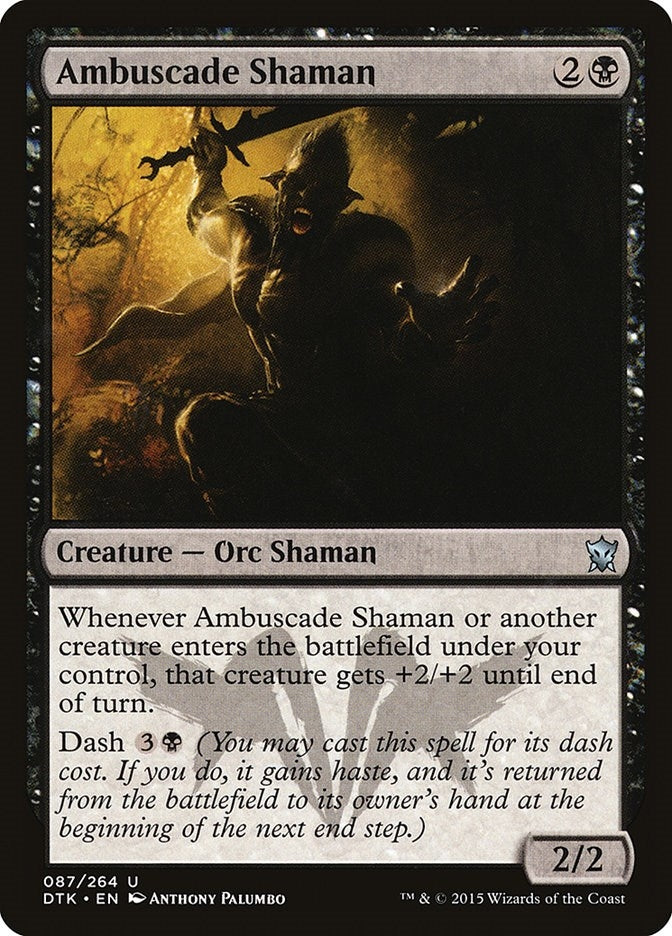 Image for Ambuscade Shaman (87) [Dragons of Tarkir]