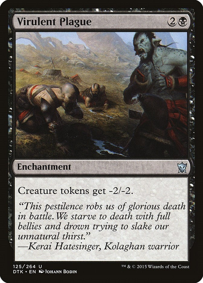Image for Virulent Plague (125) [Dragons of Tarkir]