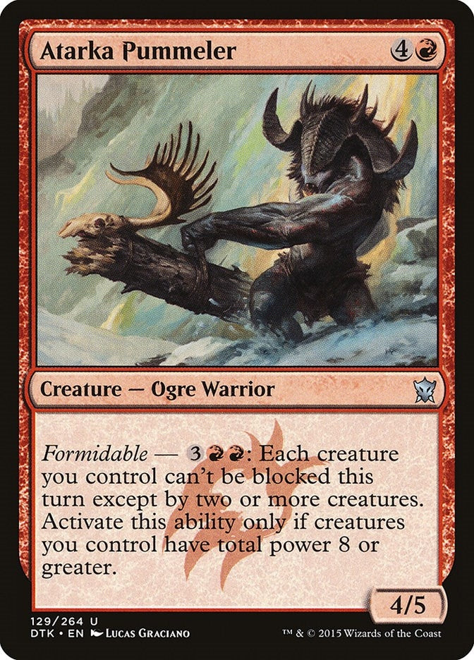 Image for Atarka Pummeler (129) [Dragons of Tarkir]