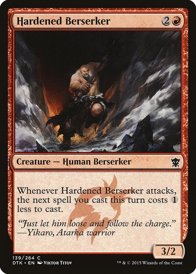 Image for Hardened Berserker (139) [Dragons of Tarkir]