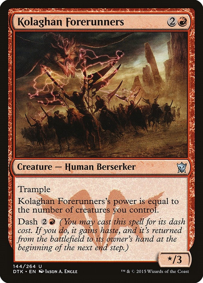 Image for Kolaghan Forerunners (144) [Dragons of Tarkir]