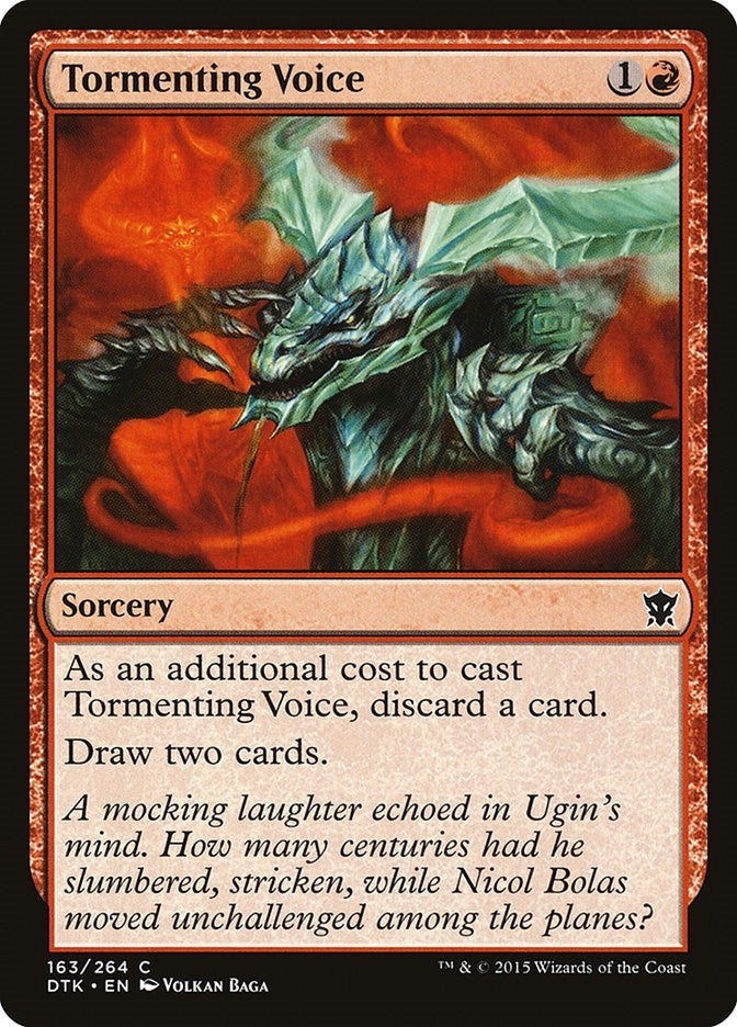 Image for Tormenting Voice (163) [Dragons of Tarkir]