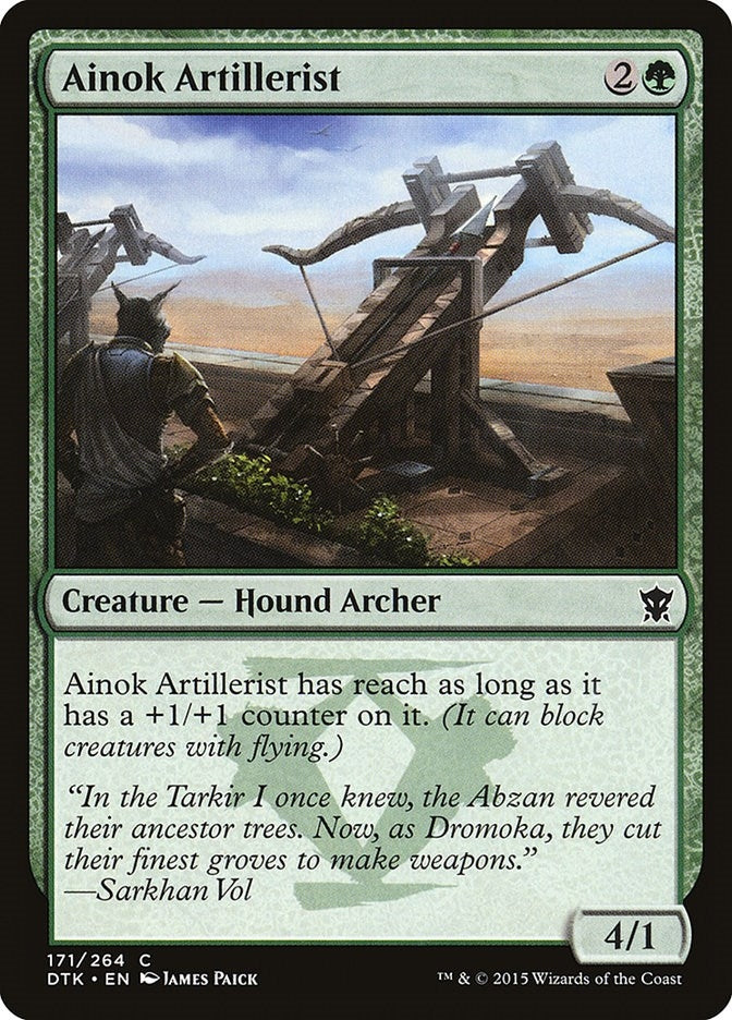 Image for Ainok Artillerist (171) [Dragons of Tarkir]
