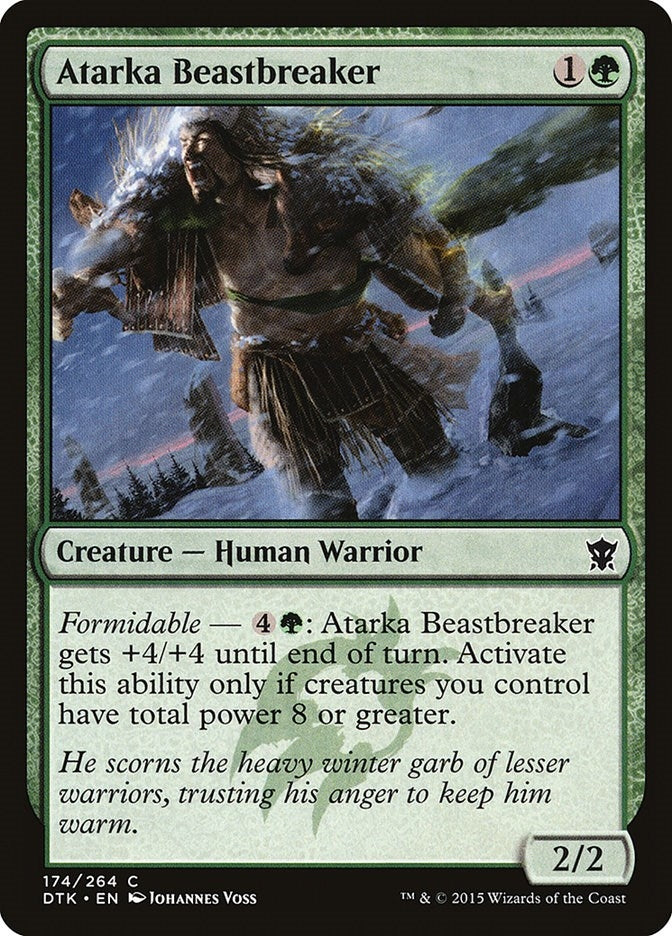 Image for Atarka Beastbreaker (174) [Dragons of Tarkir]